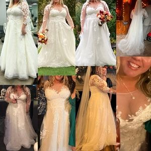 Wedding dress. Size 20